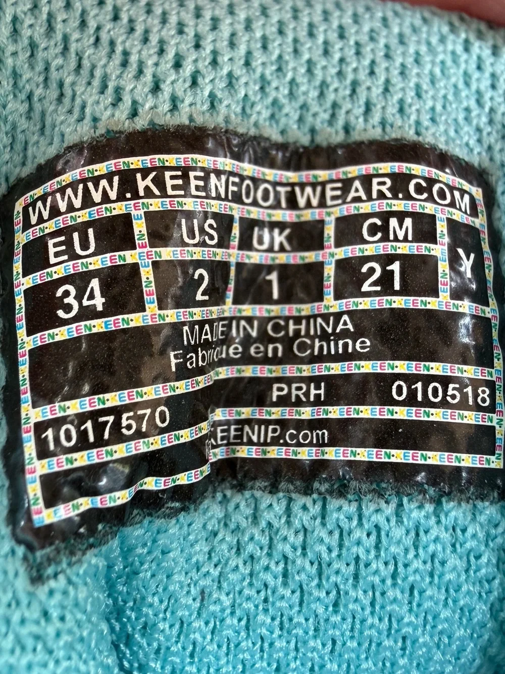 Keen Shoes Kid's Sneakers Chandler CNX Waterproof Size 2 Girl's